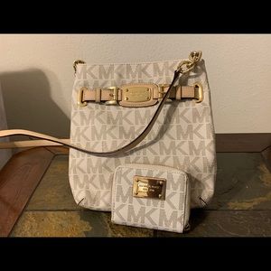 MK Crossbody Bag with matching wallet